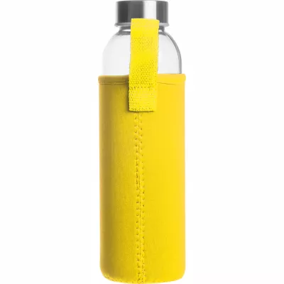 Butelka szklana KLAGENFURT 500 ml - żółty (084208)