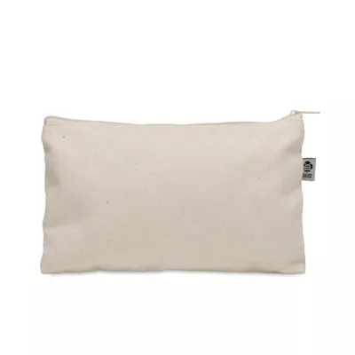Kosmetyczka z bawełny organicznej 340 g/m² PESACARA - Bezowy (MO2379-13)