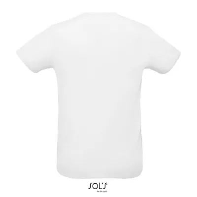 Koszulka sportowa unisex 130 g/m² Sol's SPRINT - Bialy (S02995-WH)