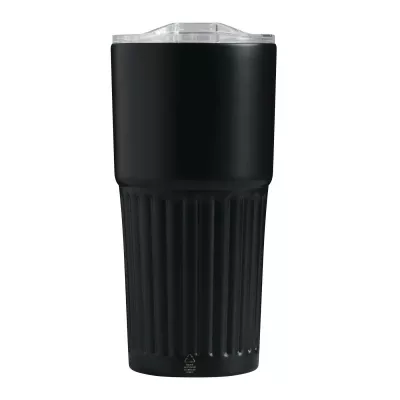Próżniowy kubek 600 ml WAVE LINE - czarny (56-0304713)