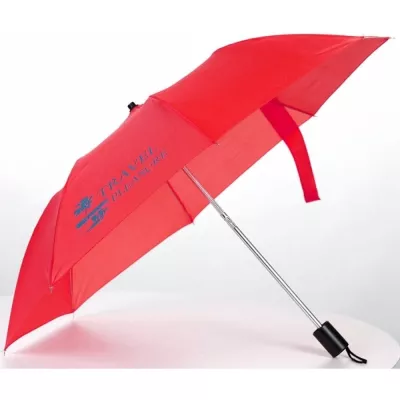 Parasol manualny Ø81 cm LILLE - czerwony (518805)