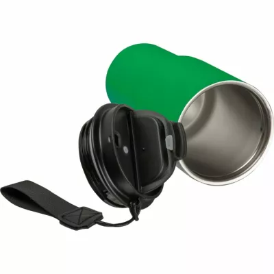 Kubek termiczny 550 ml z podwójnymi ściankami ze stali - zielony (8523909)