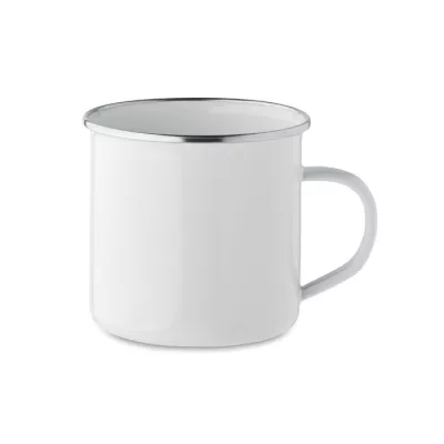 Kubek emaliowany do sublimacji 500 ml PLATEADO L - Bialy (MO2203-06)