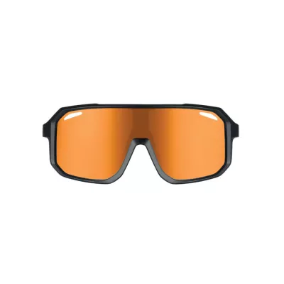 Okulary sportowe z lustrzanymi soczewkami UV400 FLASH - Pomaranczowy (MO2816-10)