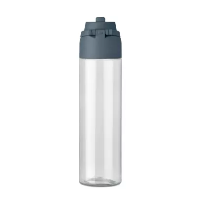 Butelka z RPET ze słomką 2 w 1 700 ml TOIEN KLAR - Petrol (MO2990-20)
