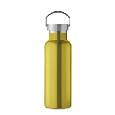 Butelka termiczna z recyklingu 500 ml FLORENCE - Limonka (MO2107-48)