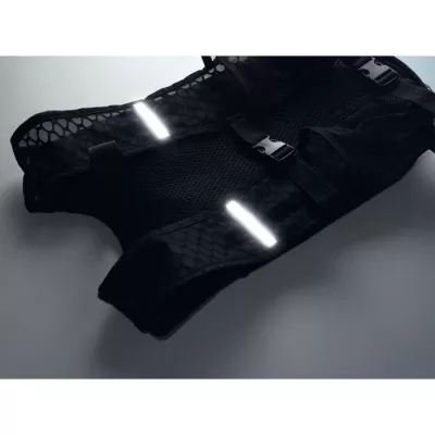 Plecak sportowy z bukłakiem 1500 ml CONFI - Czarny (MO2935-03)