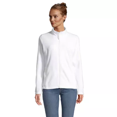 Polar damski rozpinany 300 g/m² Sol's NORTH WOMEN - Bialy (S54500-WH)