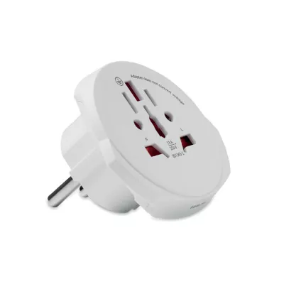 Adapter podróżny World to Europe SKROSS - Bialy (MO9325-06)