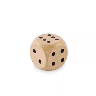 Kostka do gry drewniana 3 cm DADIN - Drewna (MO2613-40)