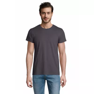 Koszulka męska organiczna 175 g/m² Sol's PIONEER MEN - Mysi Szary (S03565-MU)