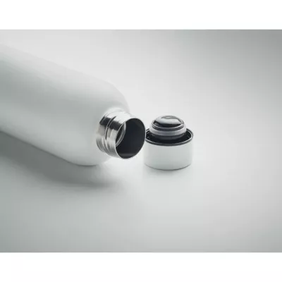 Butelka termiczna ze stali z recyklingu 500 ml ATHENA - Bialy (MO6750-06)