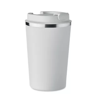 Kubek termiczny ze stali 350 ml BRACE - Bialy (MO6276-06)