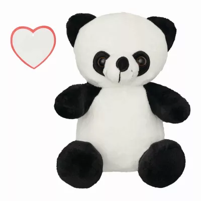 Pluszowa panda ANTHONY - biały, czarny (56-0502254)
