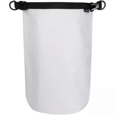 Camper - wodoodporna torba podróżna wykonana z materiałów z recyklingu, pojemność 5 litrów - Biały (13014901)