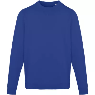 Jasper organiczna bluza unisex z recyklingu o gramaturze 280 g/m² z okrągłym dekoltem i certyfikatem OCS - Niebieski (39561-BLUE)