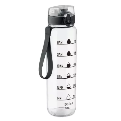 Butelka sportowa RPET 1000 ml ISFORDEN MARK - Przezroczysty (MO2672-22)