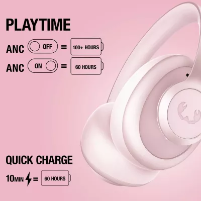 Fresh 'n Rebel Clam Ace 2 Słuchawki Over-Ear ANC - różowy (LT49744-N0076)