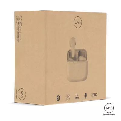 T00258 | Słuchawki Bluetooth Jays T-Five - biały (LT45309-N0001)