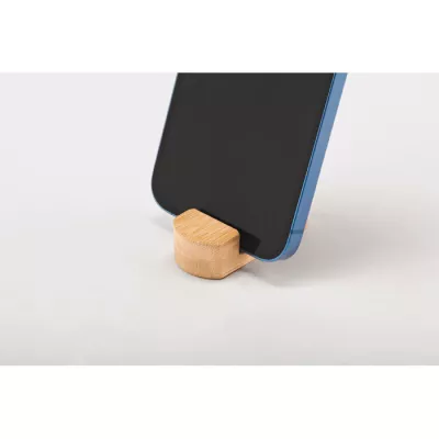 Mini podstawka pod telefon z bambusa POY - Drewna (MO6888-40)