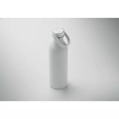 Butelka stalowa jednościenna 500 ml SVALUR - Bialy (MO2903-06)