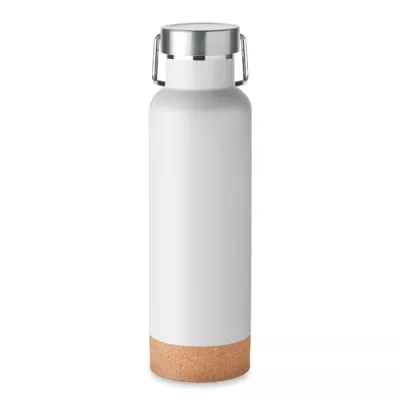 Butelka termiczna z recyklingu 500 ml IVES - Bialy (MO2234-06)