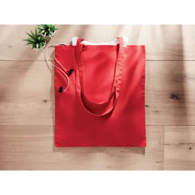 Torba bawełniana kolorowa 180 g/m² COTTONEL COLOUR++ - Czerwony (MO9846-05)