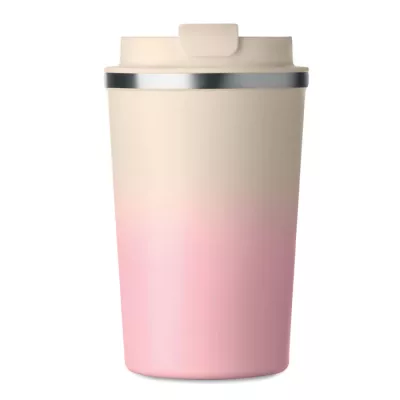 Kubek termiczny stalowy 350 ml BRACE GRADIENT - Dziecięcy Róż (MO2885-11)