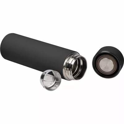 Termos z wyświetlaczem temp. LED 450 ml - czarny (6155403)