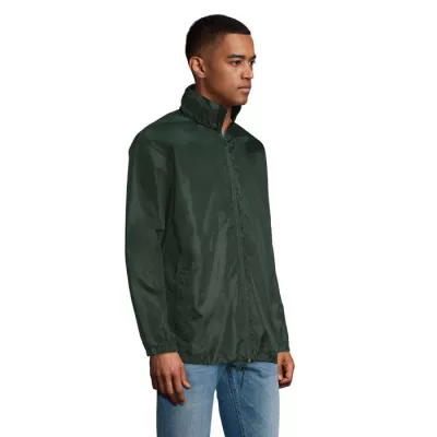 Wiatrówka unisex z kapturem 210 g/m² Sol's SHIFT - Ciemno-Zielony (S01618-FG)