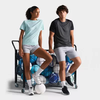 Koszulka sportowa unisex z recyklingu Sol's VORTEX - Black/Charcoal Grey (S04787-BI)