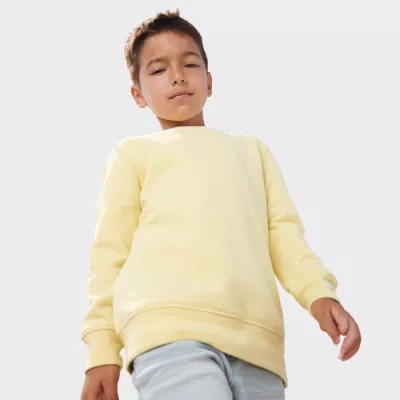 Bluza dziecięca bez kaptura Sol's COLUMBIA KIDS - Jasno Żółty (S04239-LY)