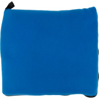 Koc z polaru/poduszka 2w1 RADCLIFF - niebieski (277504)