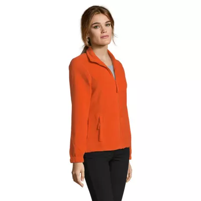 Polar damski rozpinany 300 g/m² Sol's NORTH WOMEN - Pomaranczowy (S54500-OR)