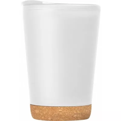 Kubek plastikowy PRESTON 280 ml - biały (433906)