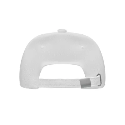 Czapka z daszkiem organiczna 250 g/m² BICCA CAP - Bialy (MO6432-06)