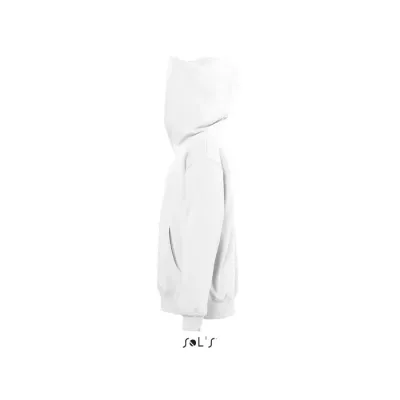 Bluza dziecięca z kapturem 280 g/m² Sol's SLAM KIDS - Bialy (S13255-WH)