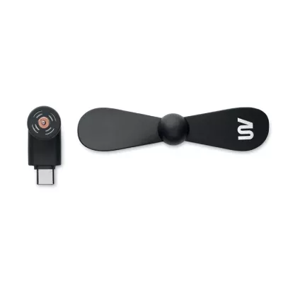 Wentylator do smartfona USB-C PHAN - Czarny (MO2282-03)