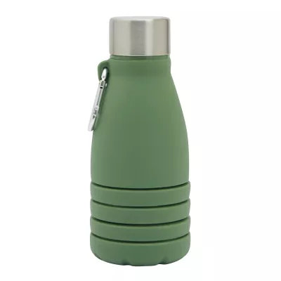 Składana butelka do picia 550 ml BIG GETS SMALL - oliwkowa zieleń (56-0603192)