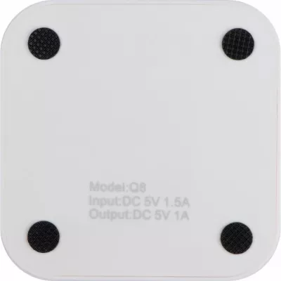 Ładowarka indukcyjna GERLINDE - biały (3359806)