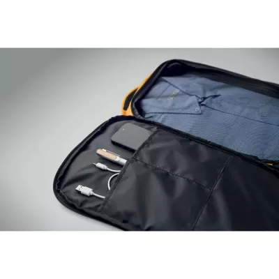 Plecak kabinowy z RPET na laptop 15" FLYSAFE - Ochre (MO2840-78)