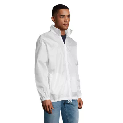 Wiatrówka unisex z kapturem 210 g/m² Sol's SHIFT - Bialy (S01618-WH)