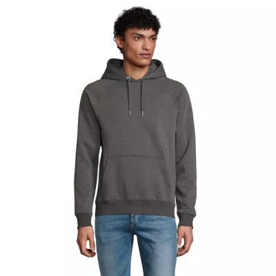 Bluza unisex organiczna 280 g/m² Sol's STELLAR - Charcoal Melange (S03568-CE)