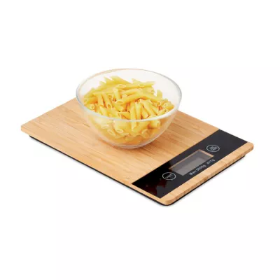 Waga kuchenna cyfrowa z bambusa do 5 kg PRECISE - Drewna (MO6245-40)