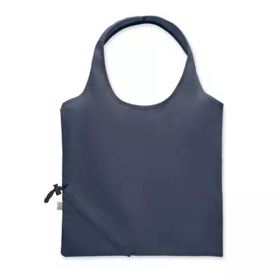 Torba składana z recyklingu 140 g/m² CARRIE COLOUR - Niebieski (MO2487-04)
