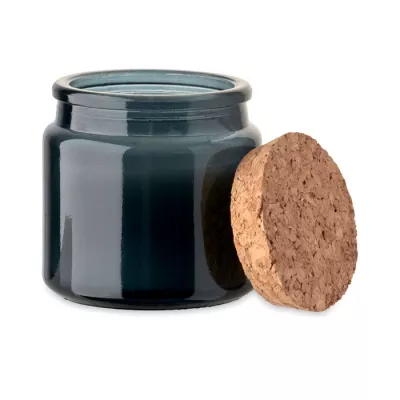 Świeca zapachowa wanilia z korkową pokrywką 70 g VALO - Francuski Granat (MO2707-85)