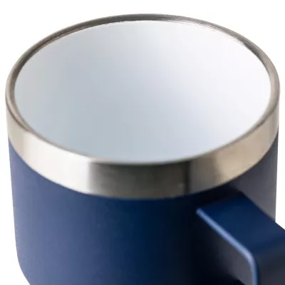 Kubek z powłoką ceramiczną wewnątrz 180 ml - niebieski (VB106-11)