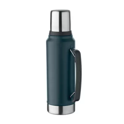 Termos stalowy z kubkiem 1000 ml NYIMA - Francuski Granat (MO2710-85)