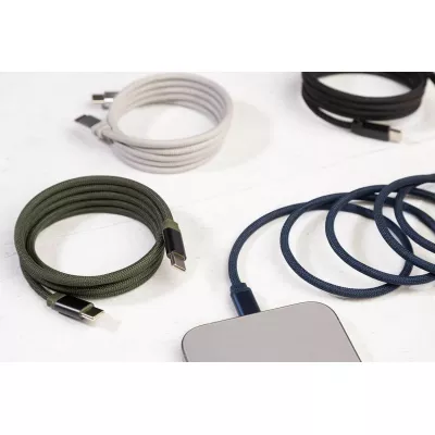 Magsle magnetický 60W kabel USB-C - ciemno zielony (AP864152-07A)