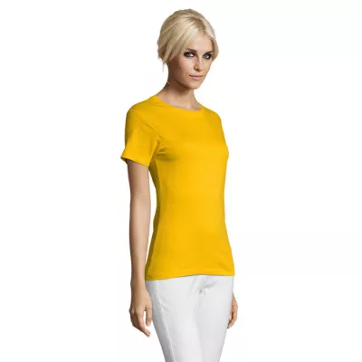 Koszulka damska dopasowana 150 g/m² Sol's REGENT WOMEN - Dorado (S01825-GO)